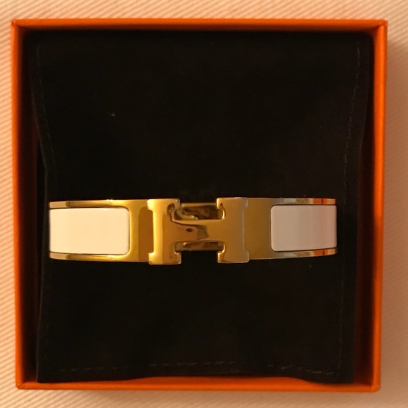Two HERMES clic clac bracelet - Picture 4 of 5